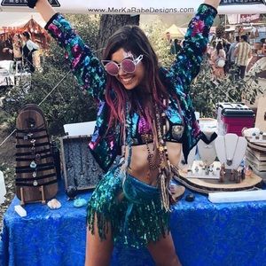 Vintage sequin jacket